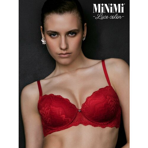 фото Бюстгальтер minimi, размер 75b, красный