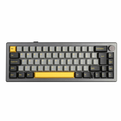 Клавиатура EPOMAKER EK68 Keyboard Gateron Pro 2.0 Yellow Black Sushi