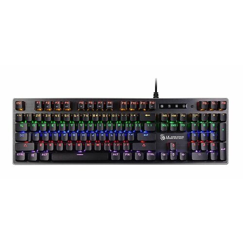 Клавиатура A4Tech B760 механическая черныйсерый USB Gamer LED 535300₽