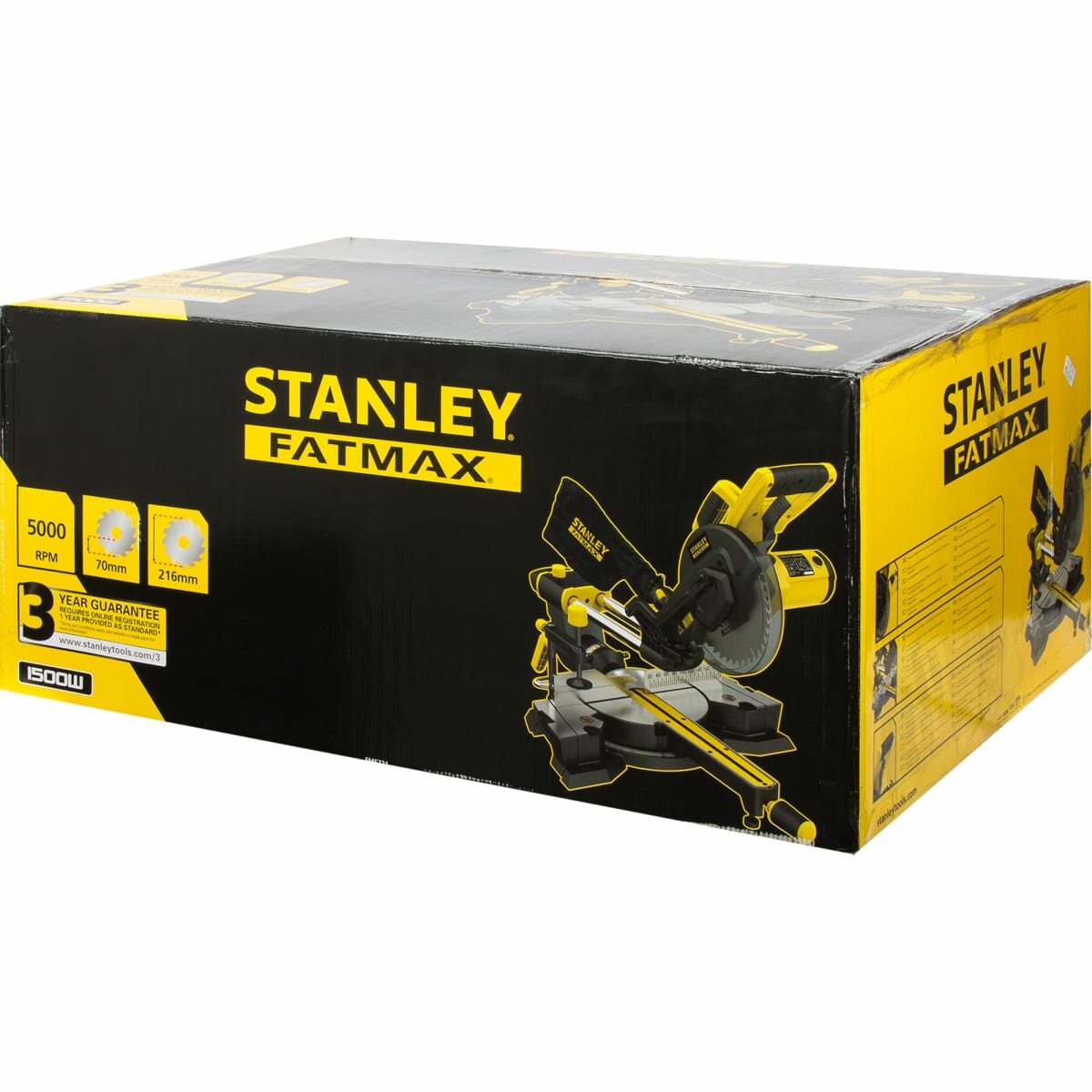 Торцовочная пила Stanley Fatmax FME721-QS, 216 мм, 1500 Вт - фото №13