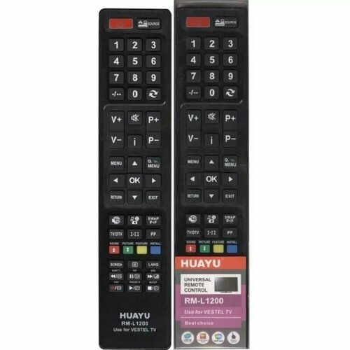 Пульт ДУ VESTEL1200+ HUAYU пульт ду для телевизоров vestel rc 2050