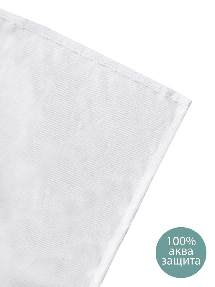 Наматрасник AMAROBABY WATER STOP 70x80 (непромокаемая пеленка) комплект 2 шт. - фото №17