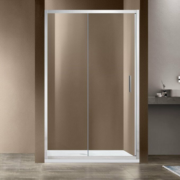 Душевая дверь Vincea Garda VDS-1G160CL 160х190 см, стекло прозрачное. Размер регулировки 1580-1620 мм.