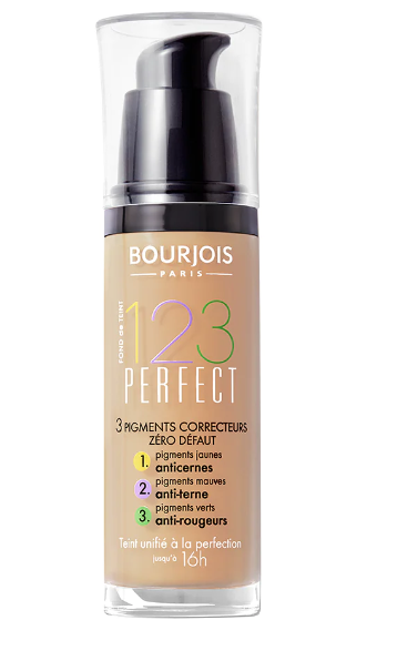 Тональный крем Bourjois 123 Perfect New 53 светло-бежевый