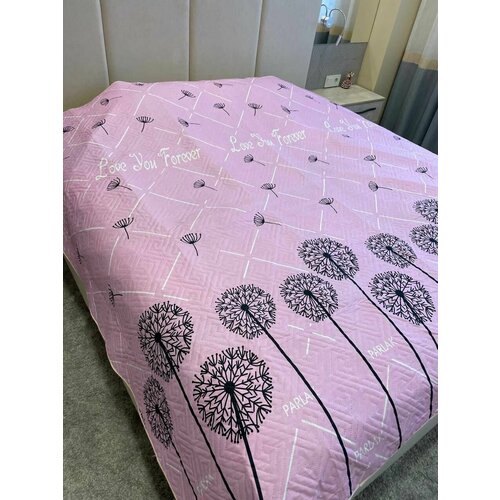 Покрывало двустороннее на кроватьдиван 2-хспальноедвуспальное евро хлопокхб 1850₽