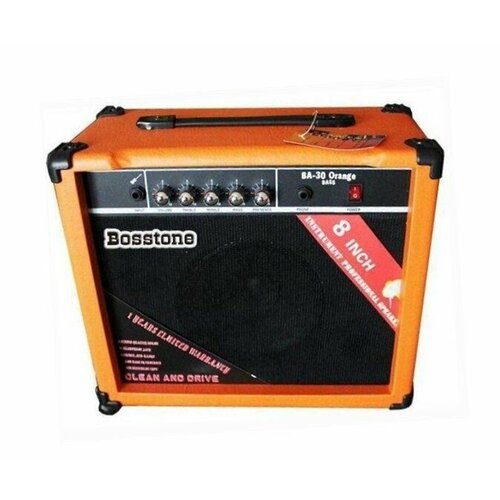Комбоусилитель для бас гитары Bosstone BA-30W Orange 7835₽