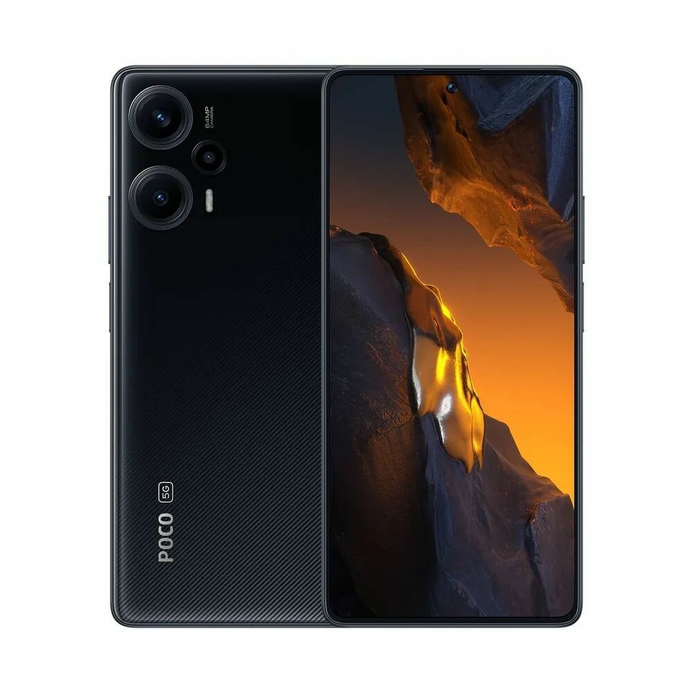 Xiaomi Poco Смартфон F5 12/256 ГБ, черный