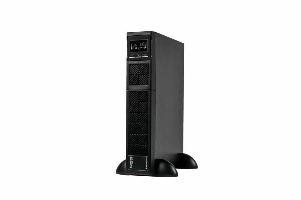 Источник бесперебойного питания Systeme Electriс Smart-Save Online SRV, 1000VA/900W, On-Line, Extended-run, Rack 2U(Tower convertible), LCD, Out: 6xC13, SNMP Intelligent Slot, USB, RS-232 (SRVSE1KRTXL Systeme Electric - фото №18