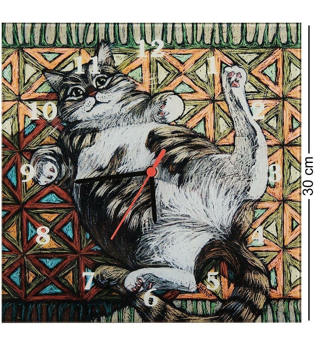 Часы Обниму тебя покрепче 30х30 A2158749 Artangels Стекло
