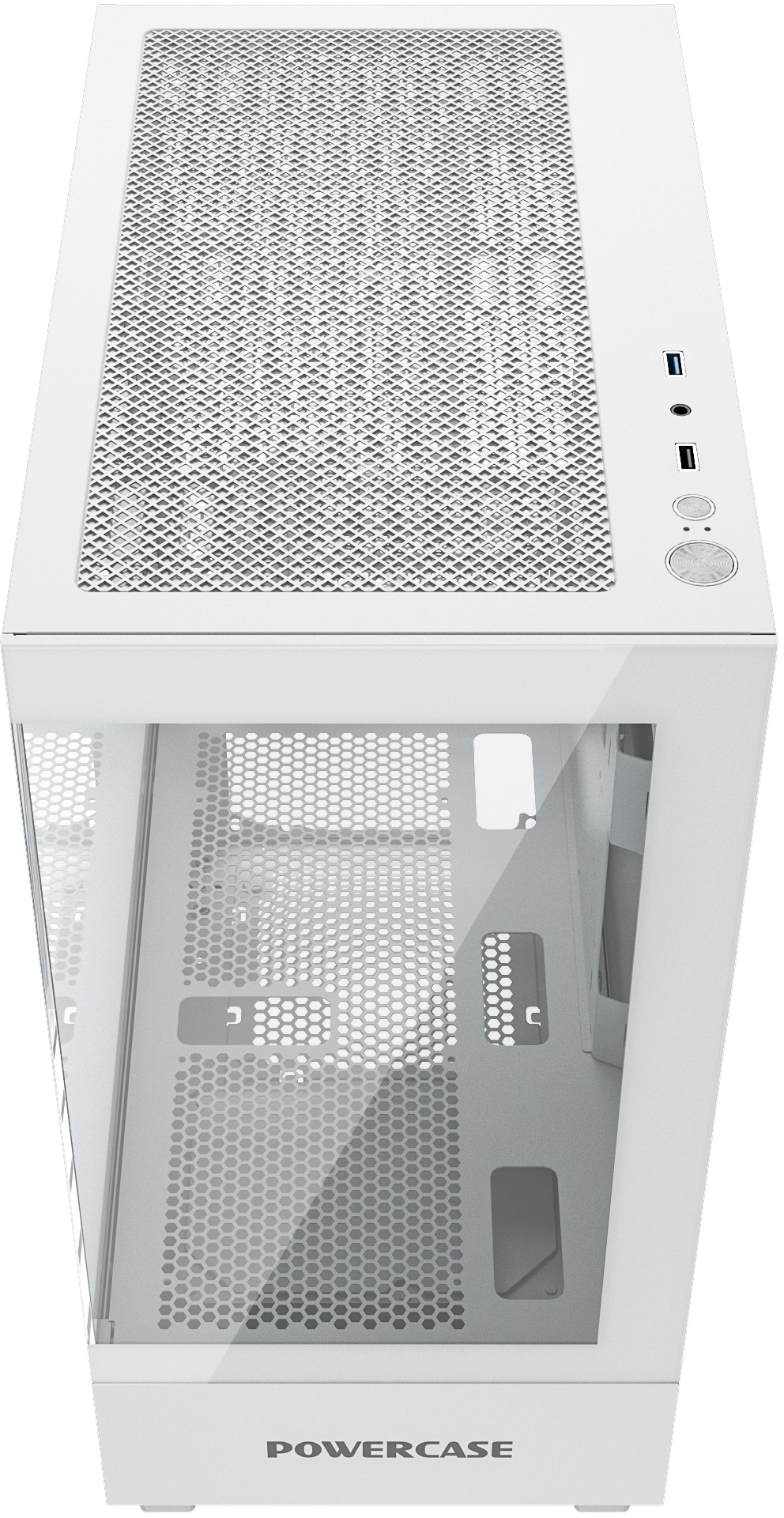 Корпус Powercase Vision Micro M White CVMMW-L0