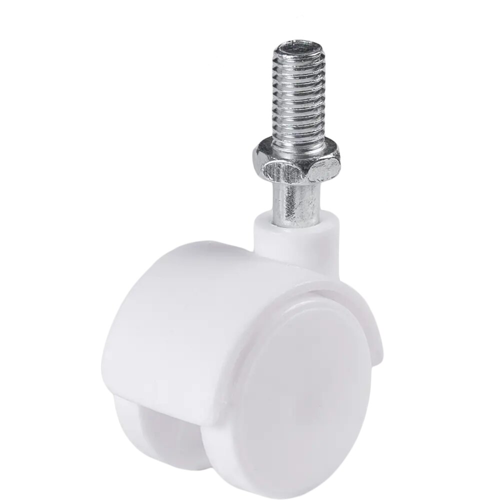 Колесо поворотное без тормоза LWT830WH 30 мм 30 кг цвет белый