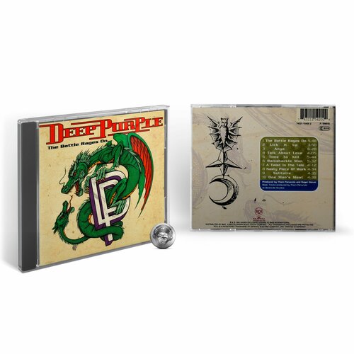 Deep Purple - The Battle Rages On (1CD) 1993 Jewel Аудио диск deep purple the battle rages on lp конверты внутренние coex для грампластинок 12 25шт набор