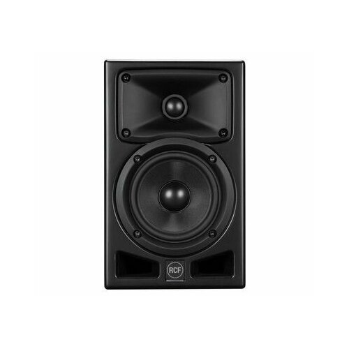 RCF Ayra PRO 5 (13000597) Активный студийный двухполосный монитор 5"+1", 50 - 20 kHz, 100 Вт, входы: Xlr, Jack, RCA, vol. , - 6 dB, 0 dB, max SPL 107 dB, DS