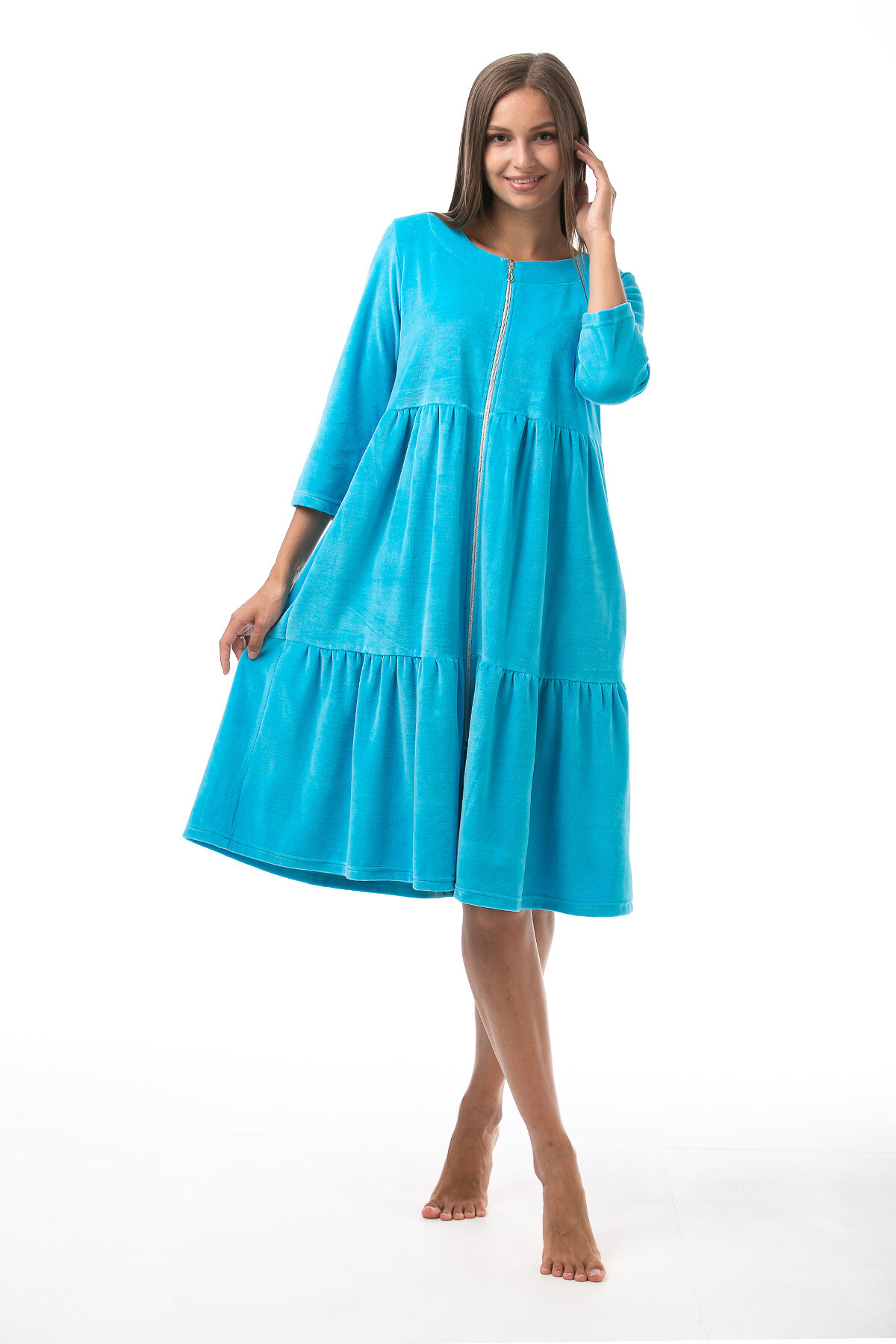 фото Халат женский велюровый ОДДИС