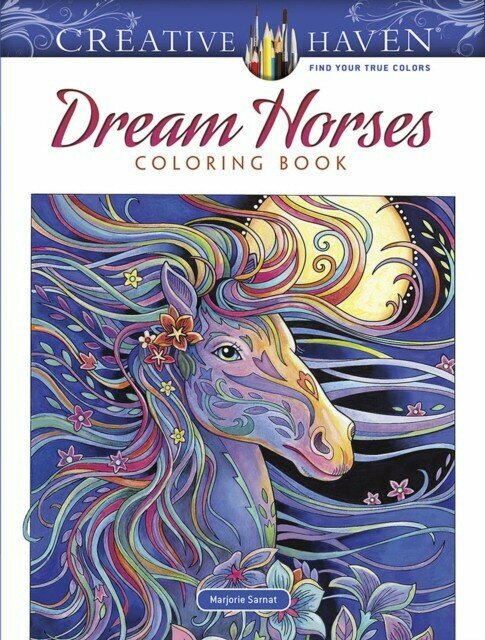 Sarnat Marjorie "Creative Haven Dream Horses Coloring Book"