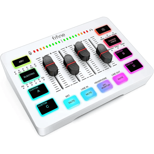 Микшер Fifine mixer SC3 (White)