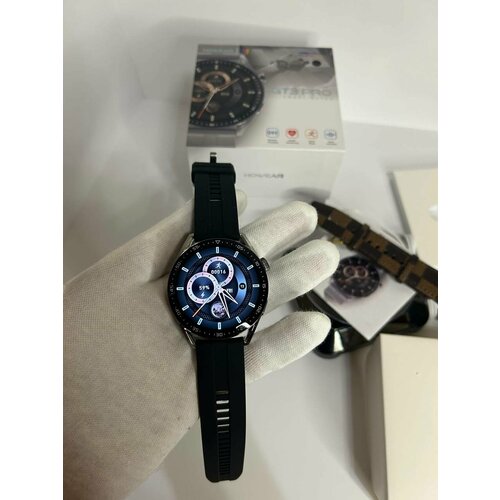Умные часы Smart Watch GT3 Max Porsche Design мужские 46 mm 3 ремешка в комплекте 198000₽
