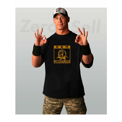 фото Футболка армрестлинг, размер 6xl, черный zerosell