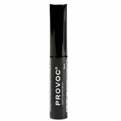 Provoc Ультратонкая жидкая подводка для глаз Liquid Eyeliner Brush суперстойкая жидкая подводка для глаз белый provoc liquid dipliner