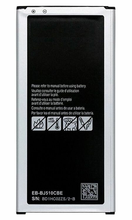 Аккумулятор для Samsung Galaxy J5 (2016) (SM-J510F/DS / SM-J510F/ J510FN J510F / J510) EB-BJ510CBC / EB-BJ510CBE 3100 mAh Новый