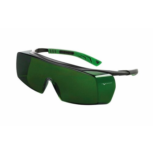 Очки защитные, рабочие для сварки UNIVET 5X7.01.11.30 защитные очки открытого типа univet для защиты от механических повреждений и неионизирующих излучений 6x3 00 00 00