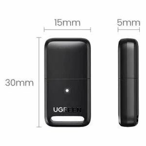 Адаптер UGREEN CM591 (90225) Bluetooth 5.3 USB-А Adapter. Цвет: черный — фото 1