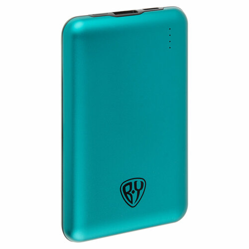 BY Аккумулятор мобильный 10000мАч USBType-C Быстрая зарядка QC40PD 5А корпус метал зеленый 4 штуки 12602₽