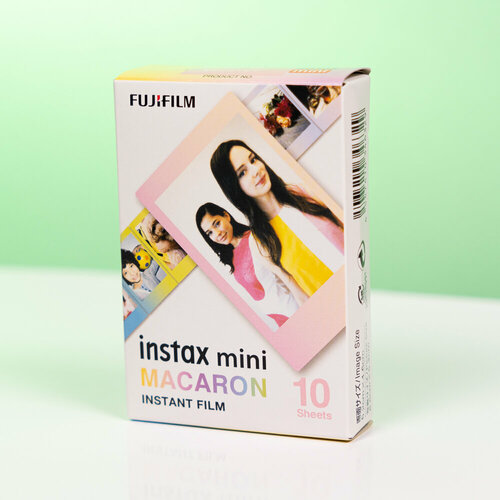 принтер с термопечатью fujifilm instax share sp 3 цветн меньше a6 белый Картридж для фото Fujifilm Instax Mini Macaron (10 снимков)