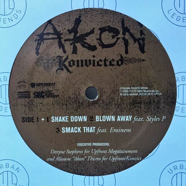 0602438539970, Виниловая пластинка Akon, Konvicted Universal Music - фото №6