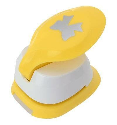 Фигурный дырокол "Бант" от бренда ACTION! для рукоделия скрапбукинга