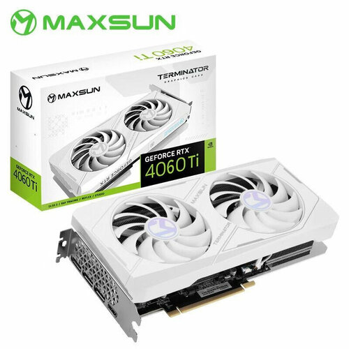 Видеокарта MAXSUN GeForce RTX 4060 ti Terminator W 8G 5345300₽