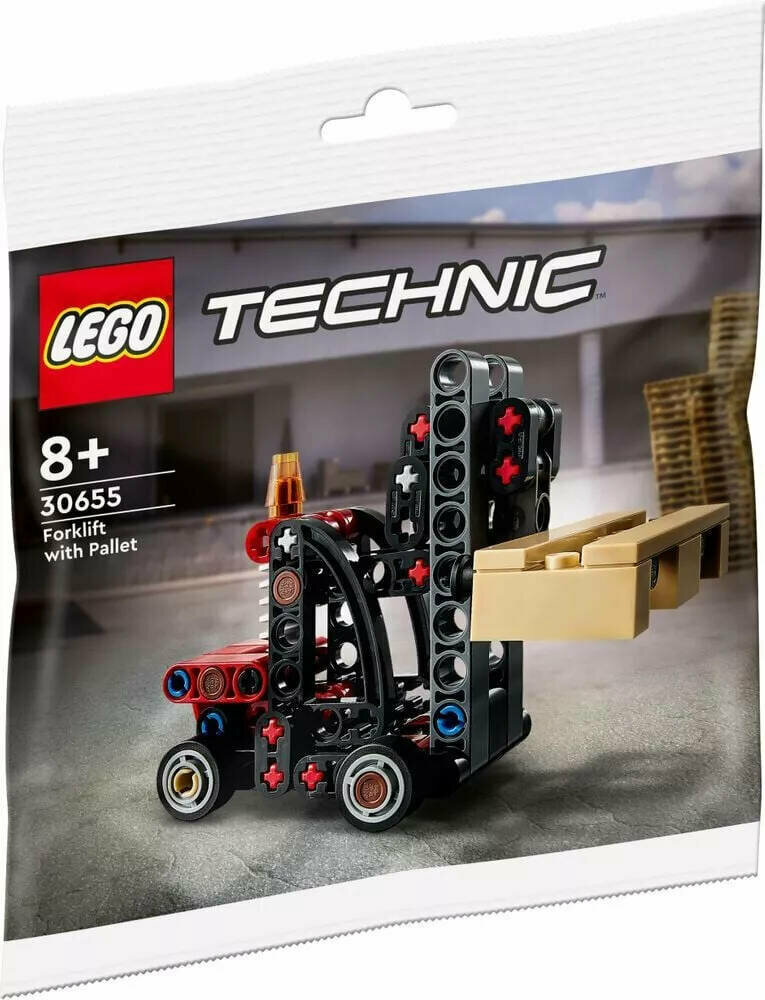 LEGO Technic 30655 Вилочный погрузчик с поддоном