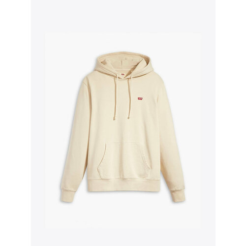 Худи Levi's THE ORIGINAL HM HOODIE, размер S, бежевый худи levi s the original hm hoodie размер xxl серый