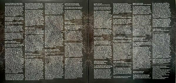 Whitesnake Whitesnake - Greatest Hits (limited, Colour, 2 LP) Warner Music - фото №11