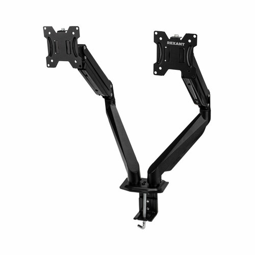 REXANT Кронштейн для двух мониторов 13-32 настольный с газлифтом серия PROFI 38-0357 3 шт 33840₽