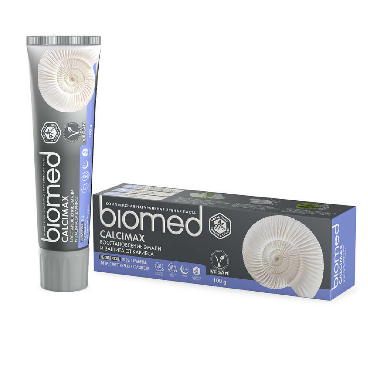 Комплексная зубная паста «BIOMED кальций макс», 100 г, Biomed