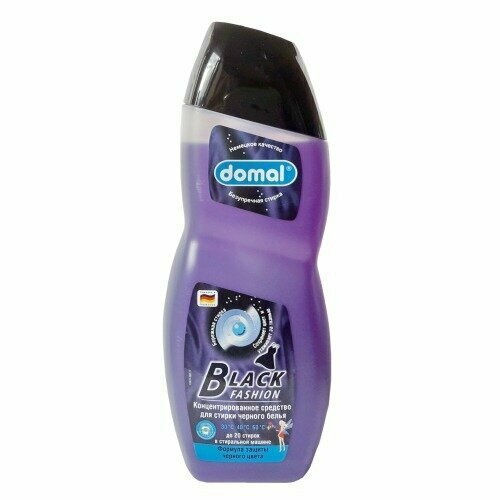 Domal Концентрированное средство для стирки темного и черного белья на 20 стирок Black Fashion, 750мл