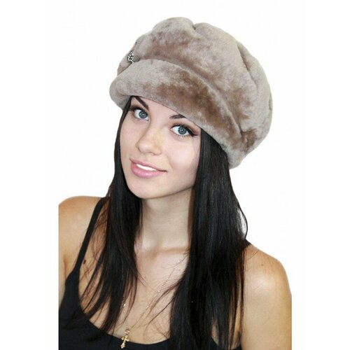 фото Кепка lemmex кепка "аруна", размер 55-56, бежевый