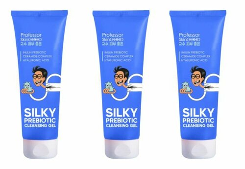 Увлажняющий гель для умывания Professor SkinGOOD, Silky Prebiotic Cleansing Gel, 120 мл, 3 шт