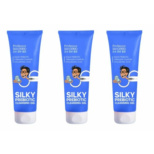 гель для умывания professor skingood гель для умывания лица silky prebiotic cleansing gel увлажняющий с пребиотиками Увлажняющий гель для умывания Professor SkinGOOD, Silky Prebiotic Cleansing Gel, 120 мл, 3 шт