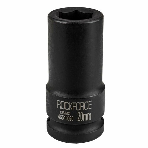 Головка ударная глубокая 3/4', 20мм (6гр.) RockForce RF-46510020 головка ударная 3 4 43мм 6гр rockforce rf 46543