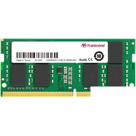 Оперативная память Transcend JetRam 8GB DDR4 SODIMM PC4-25600 JM3200HSG-8G