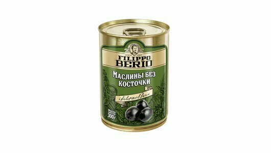 Маслины Filippo Berio без косточки