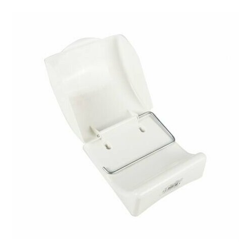 Держатель для туалетной бумаги 15 см белый 694₽