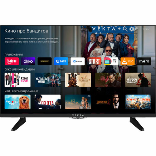Телевизор VEKTA LD-43SU8815BS 2544600₽