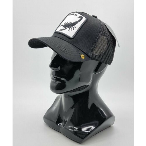 фото Кепка , размер универсальный, черный нет бренда