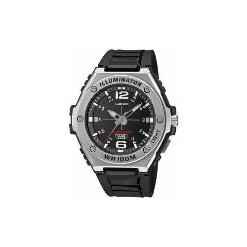 Наручные часы CASIO MWA-100H-1A2, черный наручные часы casio mwa 100h 2avef