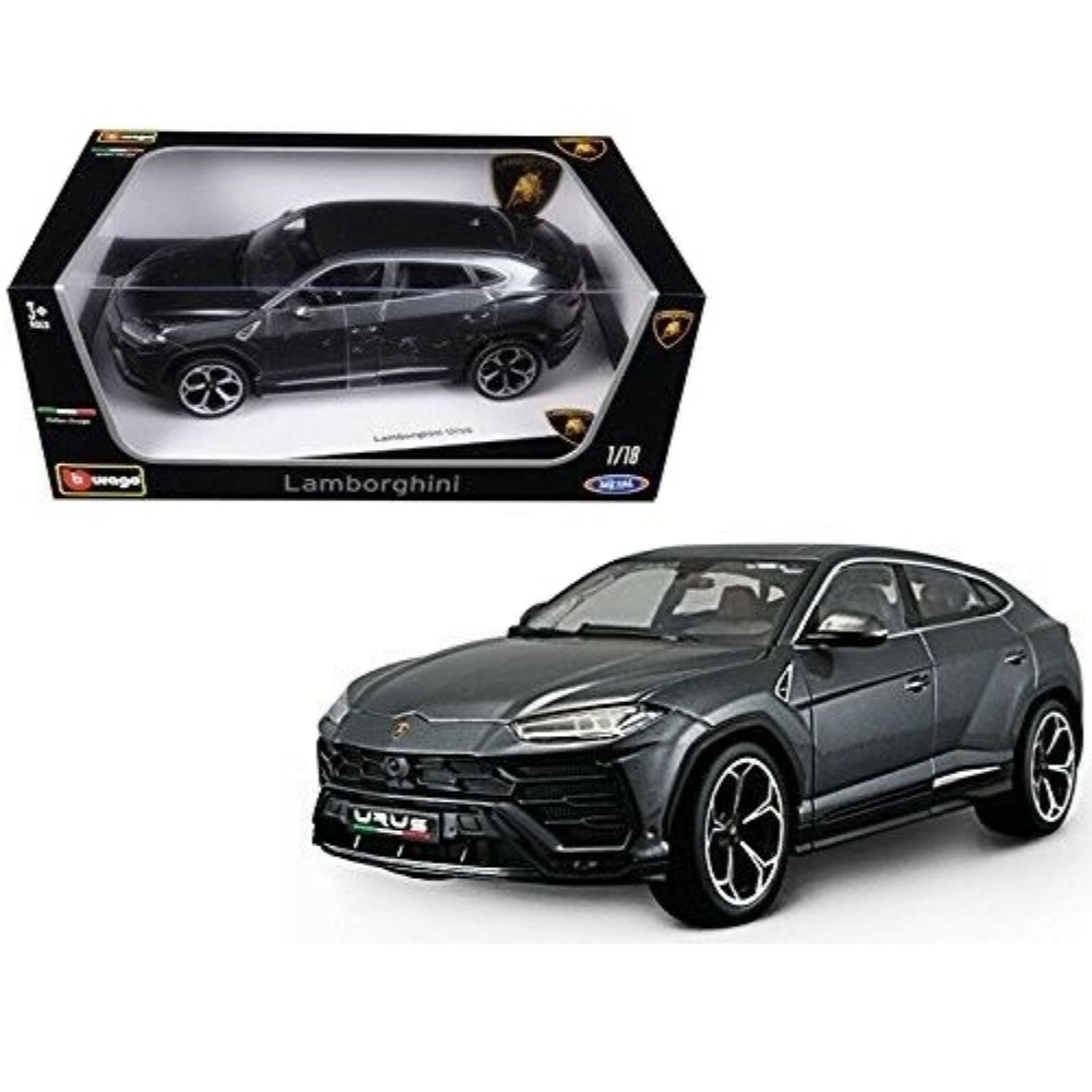 Bburago Коллекционная машинка 1:18 "Lamborghini Urus Yellow" 18-11042 - фото №14