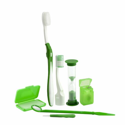 Набор ортодонтический в футляре Revyline зеленый 110000₽