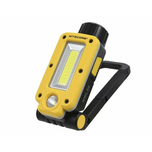 Универсальный фонарь Nitecore NWL20, Li-ion 5000 mAh, 600 люмен (Комплект) черный, желтый